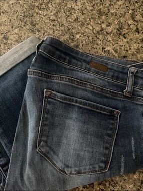 Kut from the Kloth Dark Wash Denim Jeans - Classic Blue